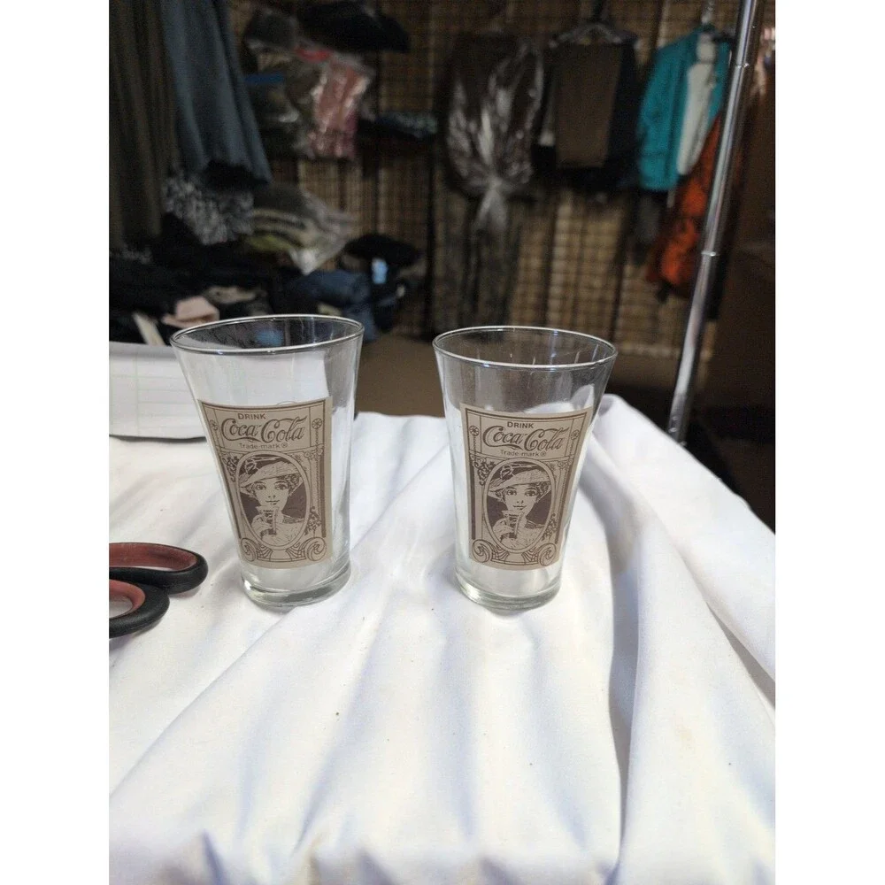 Vintage Coca-Cola Glasses Set of 2 with 25% Discount